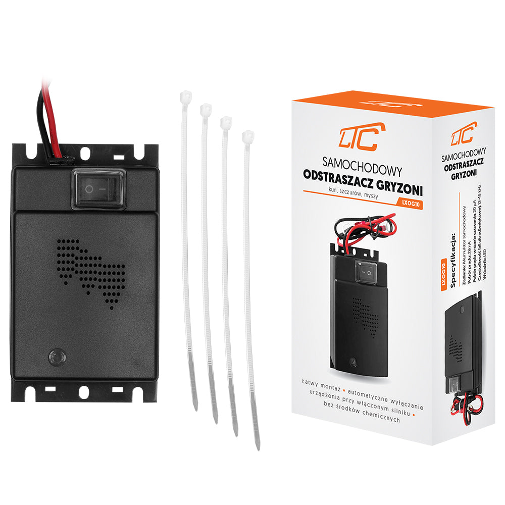 Car repeller of marten, mice, rats, rodents 12V/24V DC LTC