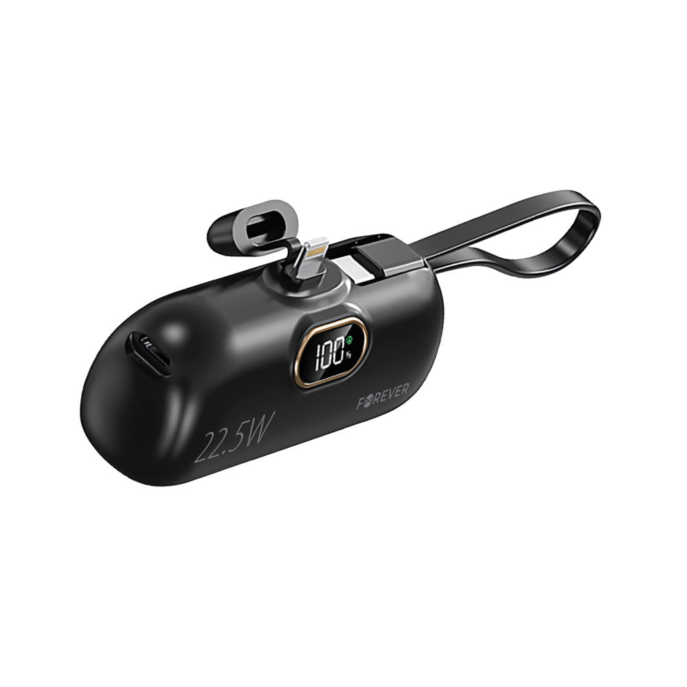 Chargeur portable Forever MTB-100 22.5W 5000 mAh Lightning noir