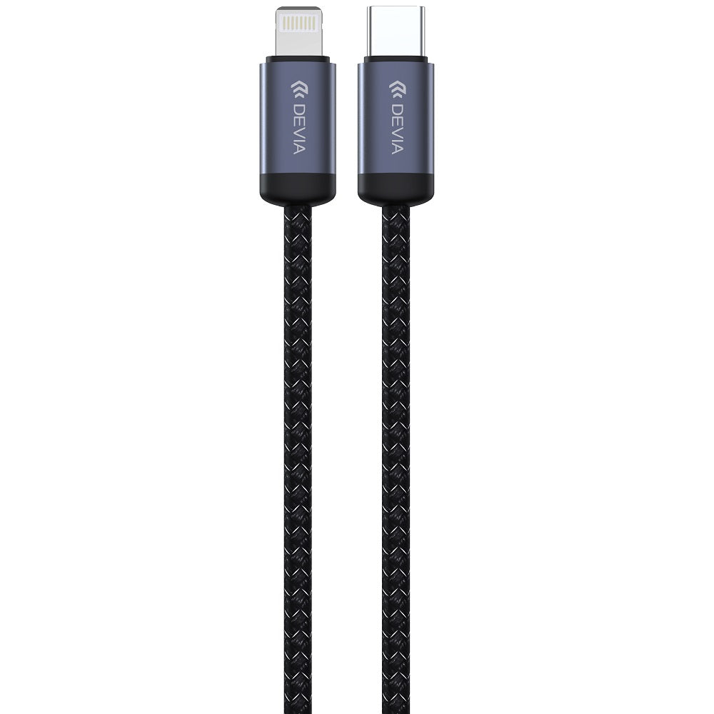 Devia cable Gracious EC645 PD USB-C - Lightning 1,0 m 27W 3A black