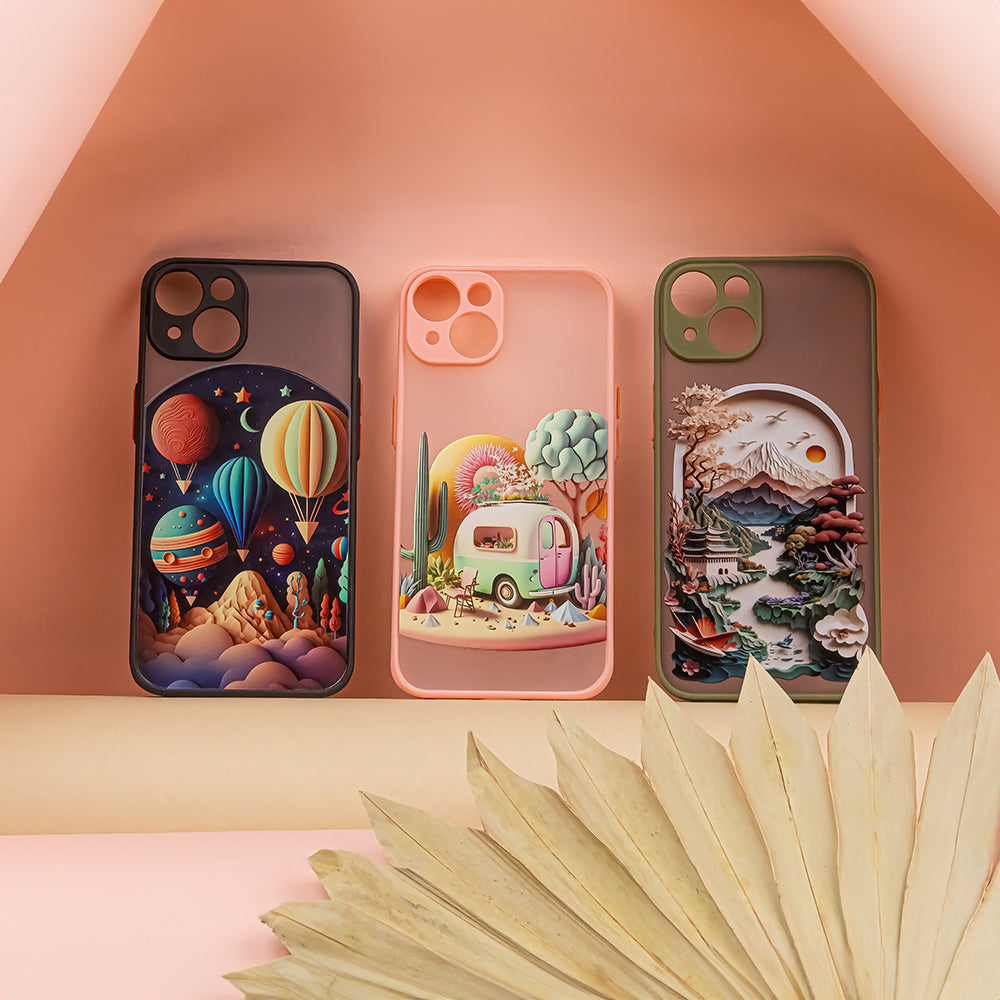 Ultra Trendy case for iPhone 14 6,1" Travel green