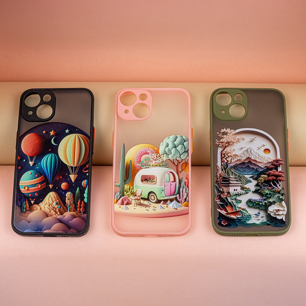Ultra Trendy case for iPhone 12 6,1" Travel black