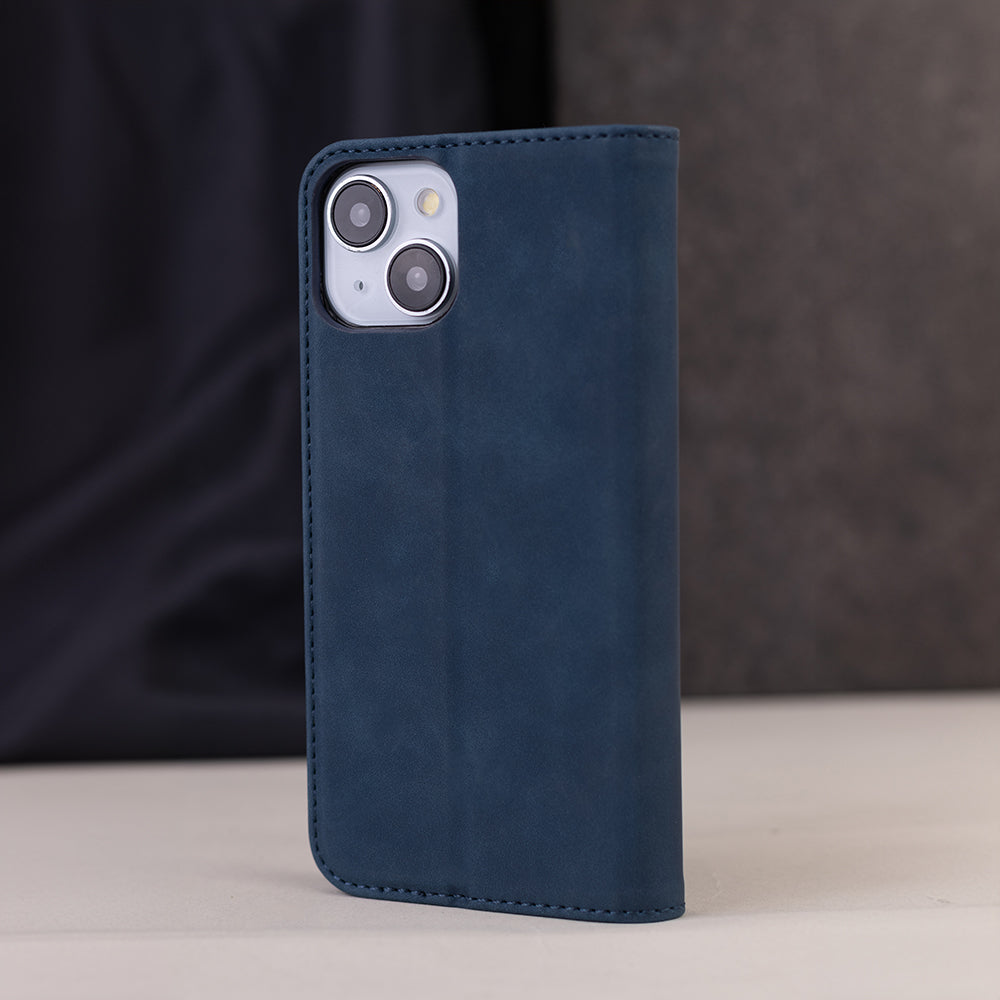 Coque Portefeuille TFO Samsung Galaxy A52 — Cuir Bleu