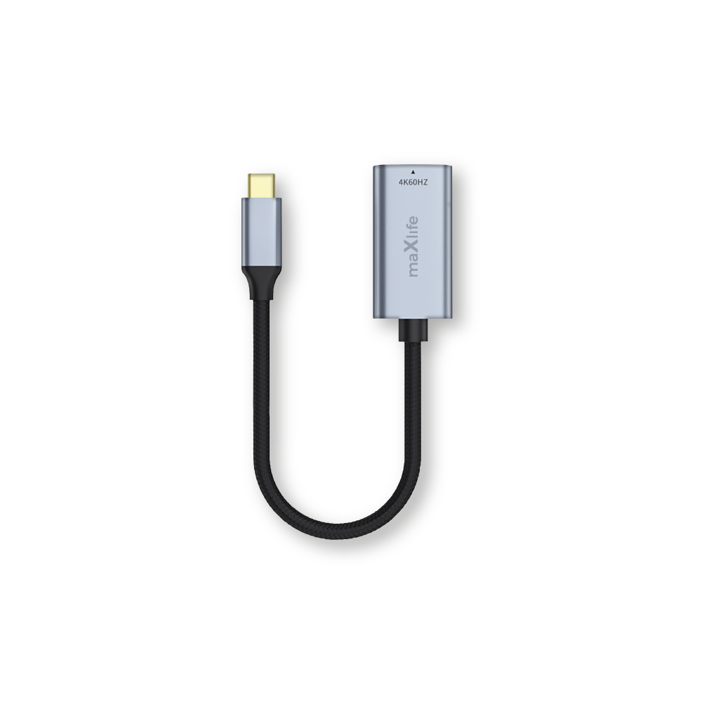 Adaptateur USB-C vers HDMI Maxlife MXHC-01 4K 60Hz noir