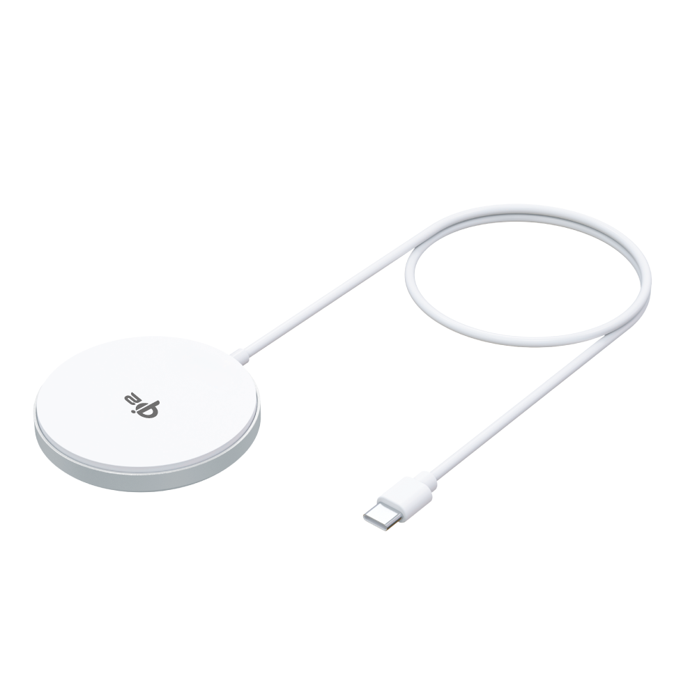 Chargeur sans fil Forever MAWC-300 Qi2 15W magnétique argent