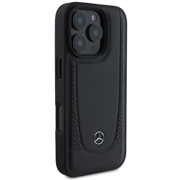 Mercedes case for iPhone 16 Pro Max 6,9" MEHCP16XARMBK Hardcase Leather Urban black
