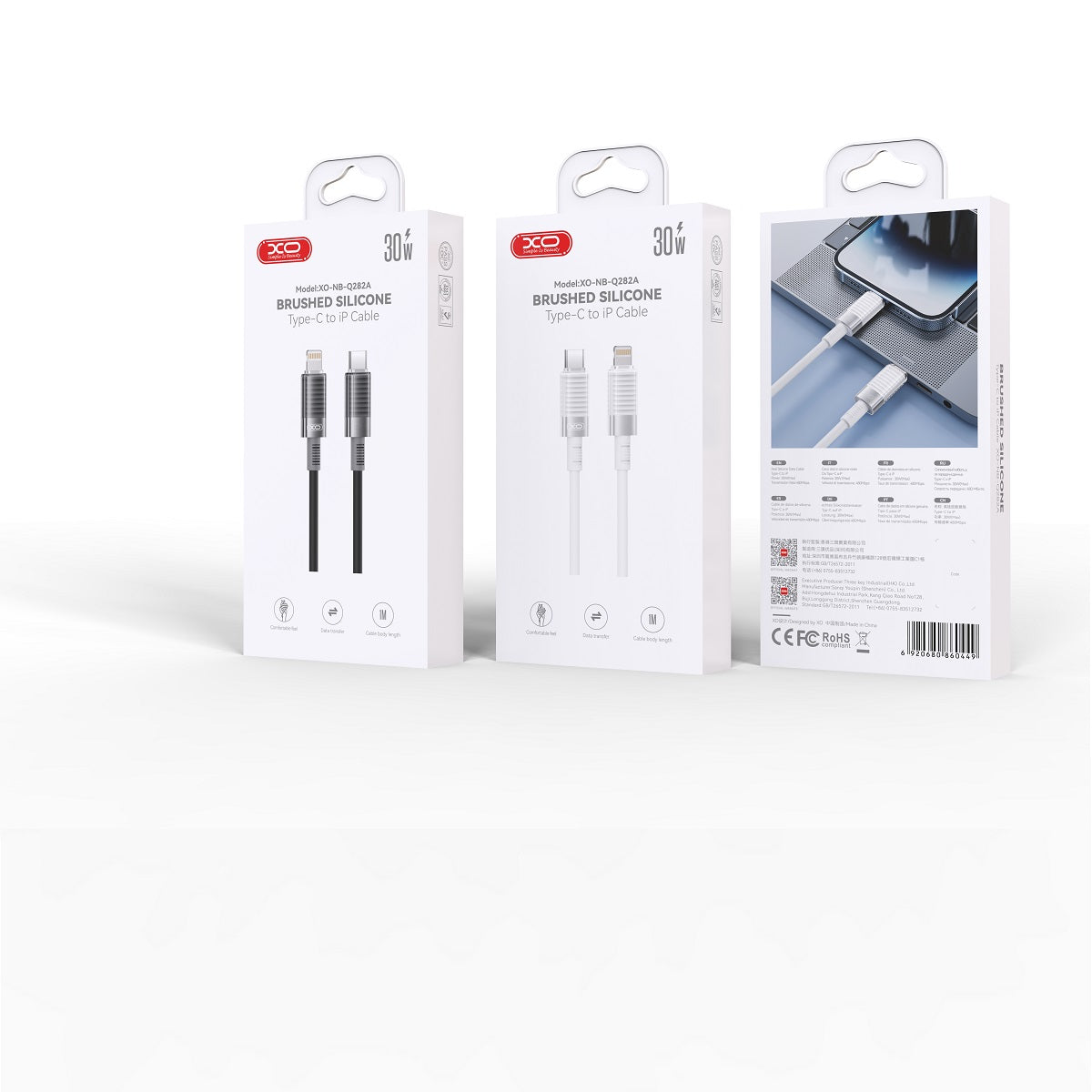 Câble USB-C vers Lightning XO 1m PD 27W