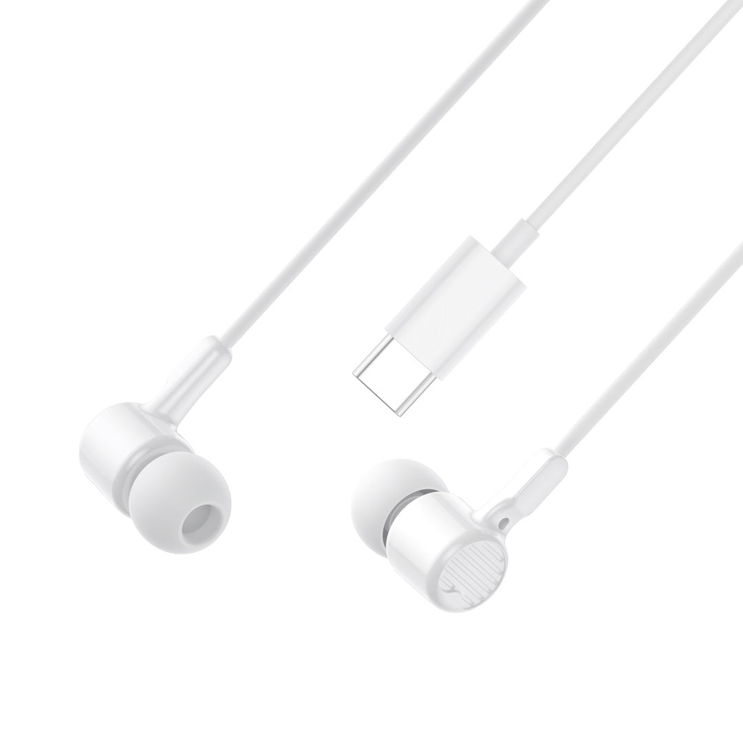 Écouteurs XO EP81 — USB-C blanc