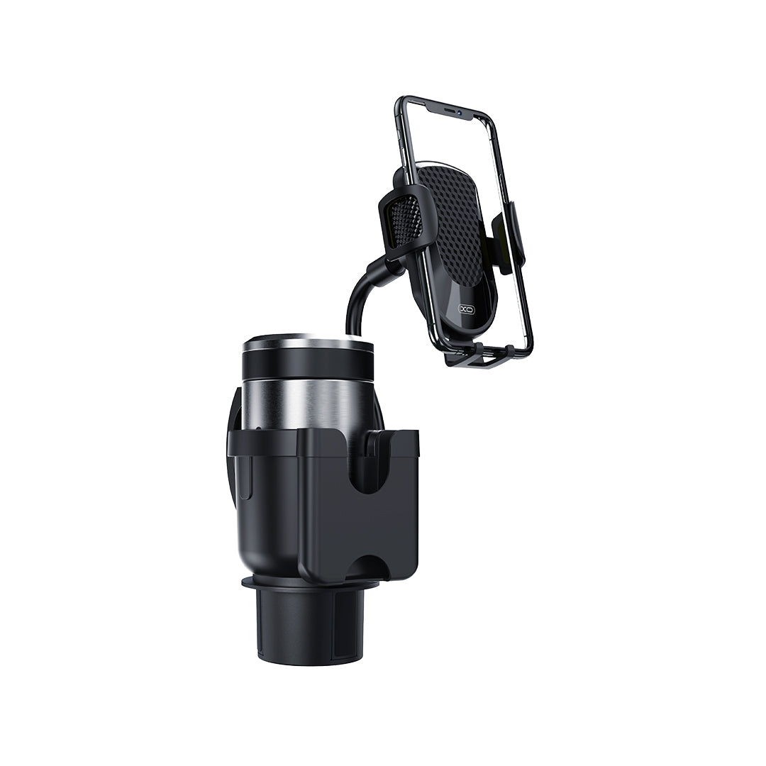 XO car holder C140 black to the cup holder