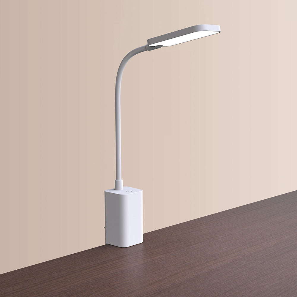 Lampe LED Bureau 6W Clip PURE FLB-10 KIRSTEN Blanc Forever Light