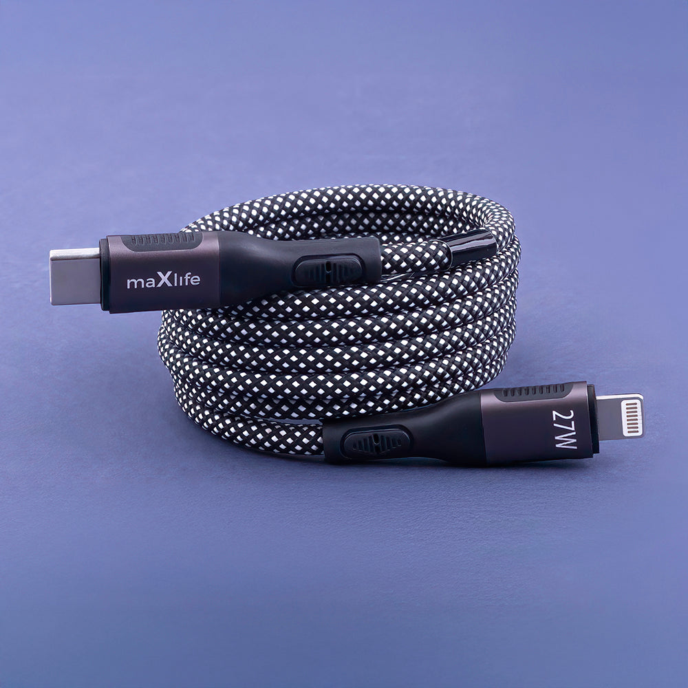 Câble USB-C vers Lightning Maxlife MXUC-11 — 1m 27W