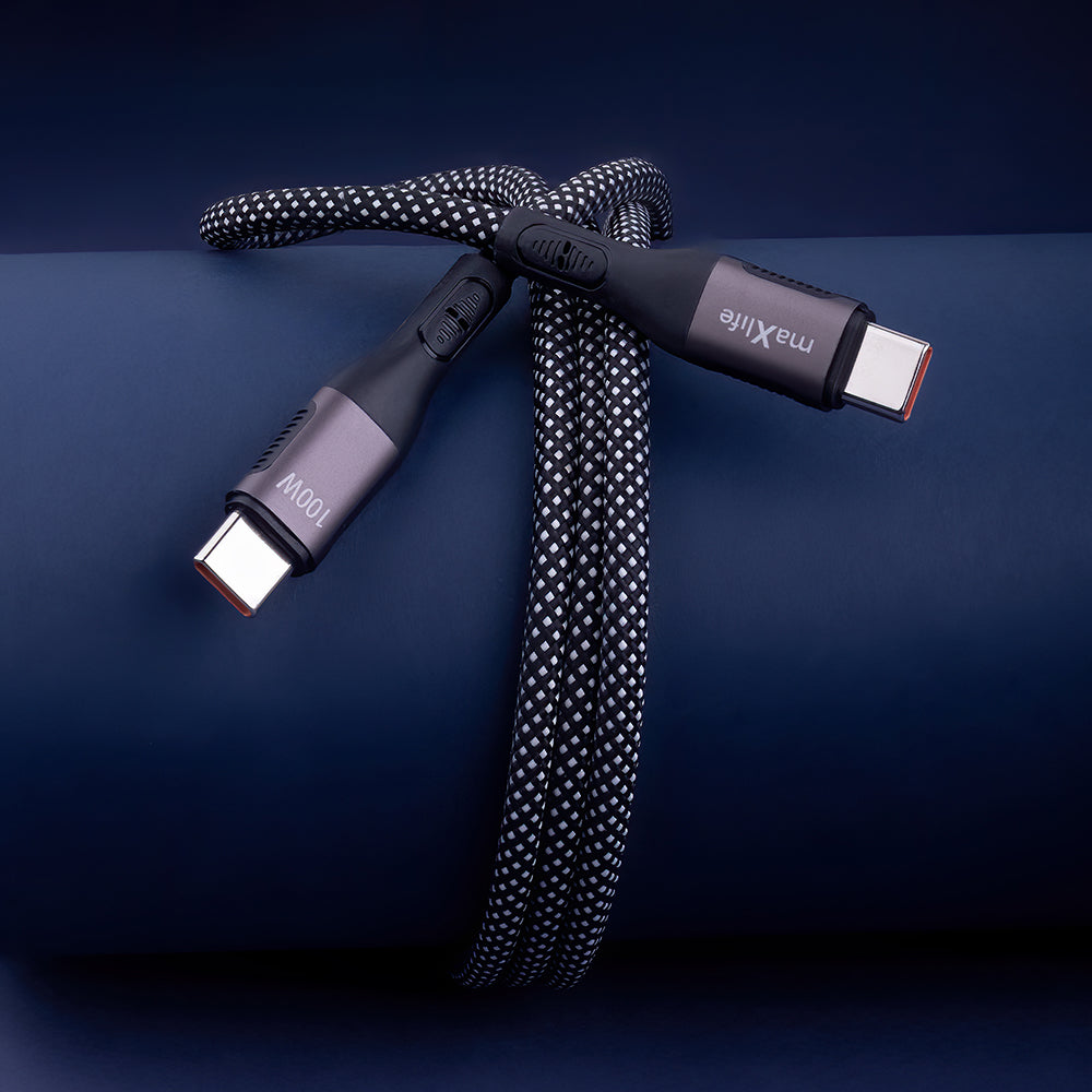 Câble USB-C magnétique Maxlife MXUC-11 — 1m 100W