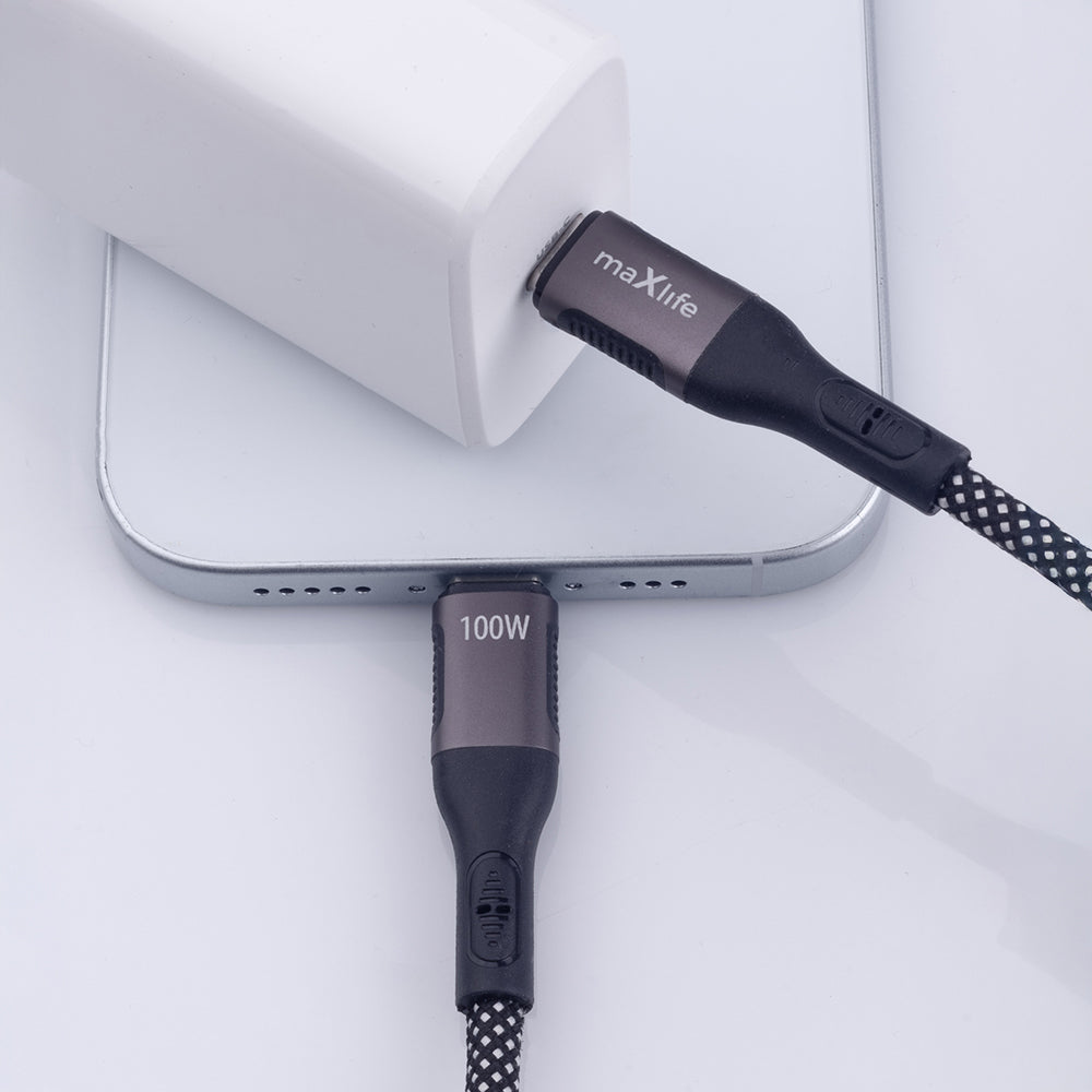 Câble USB-C magnétique Maxlife MXUC-11 — 1m 100W