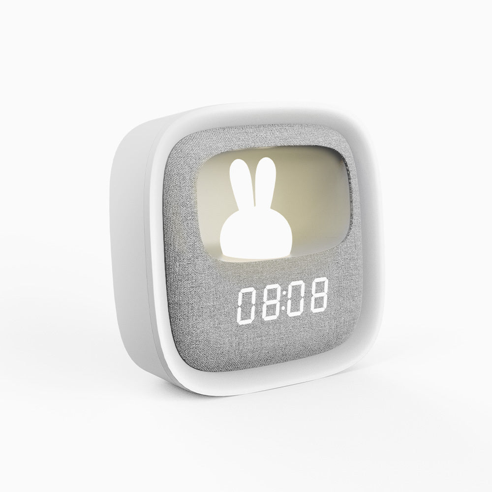 Lampe Réveil LED Lapin Veilleuse PURE FNL-06 AURORA Blanc Forever Light
