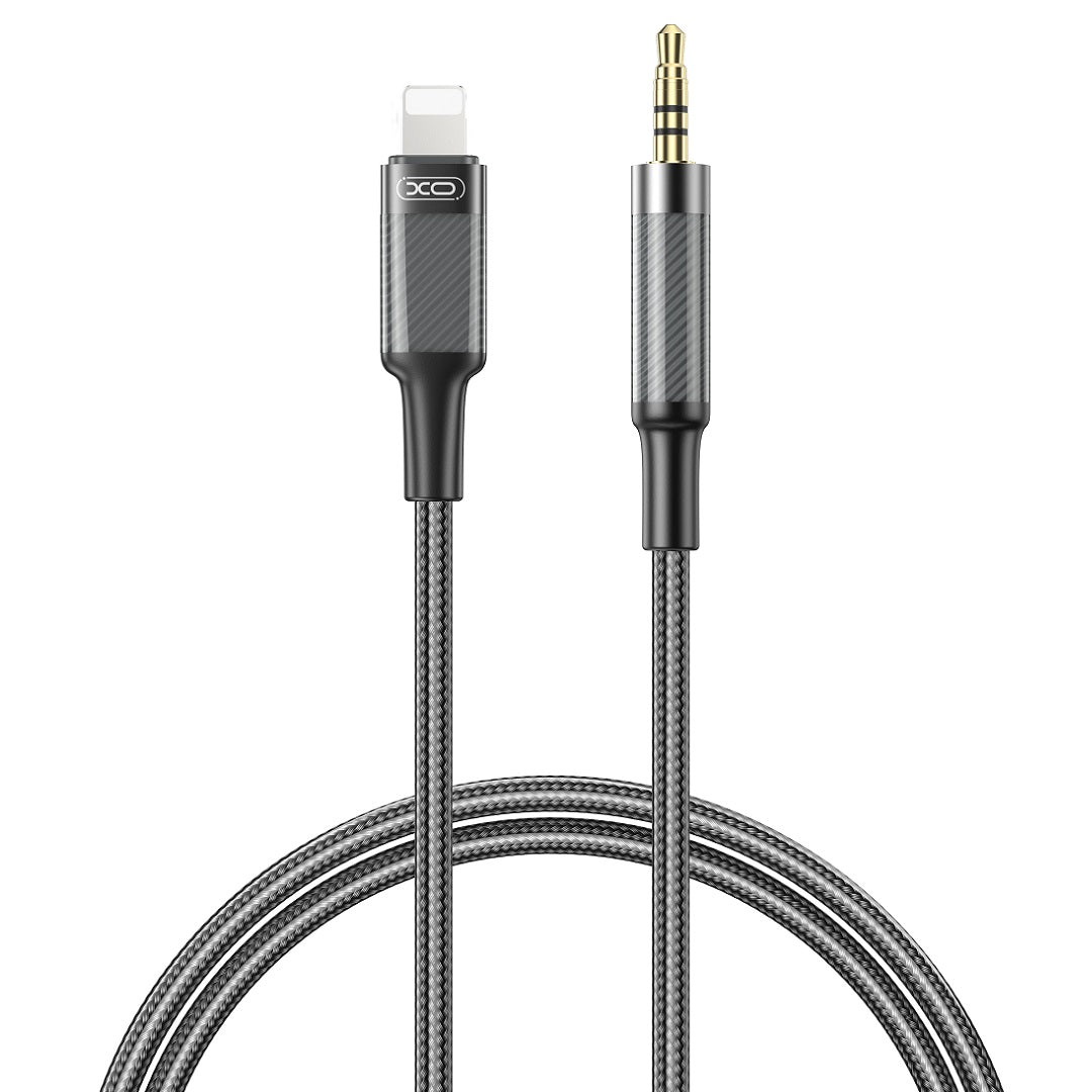 XO cable audio NB-R279A Lightning - jack 3,5mm 1,0m black