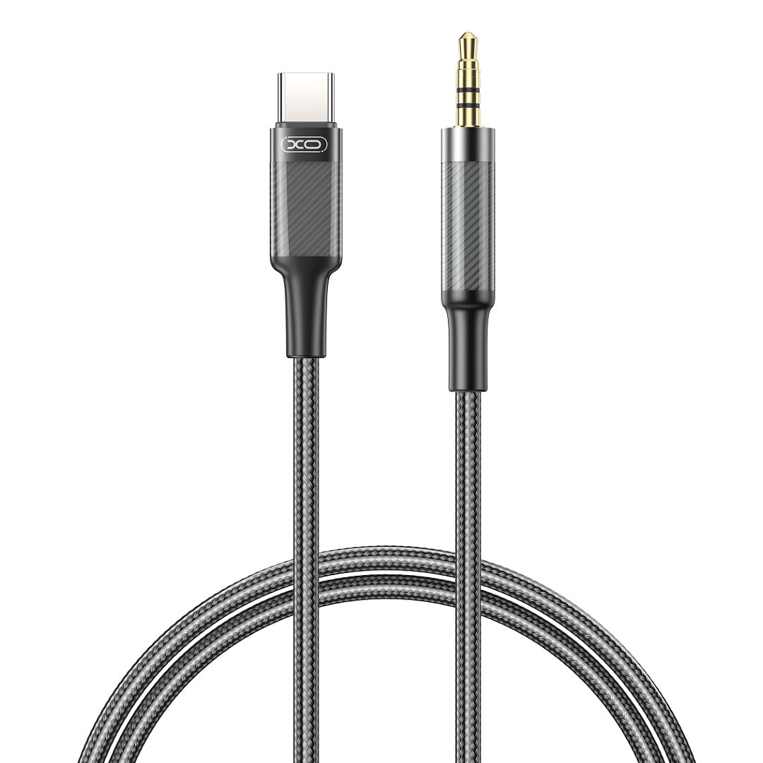 XO cable audio NB-R279B USB-C - jack 3,5mm 1,0m black