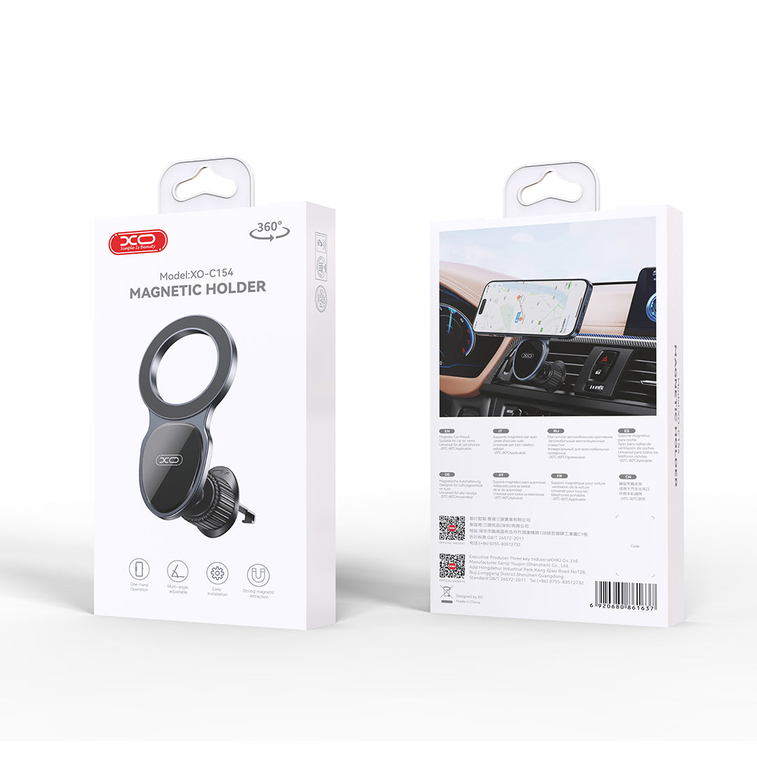 XO car holder 154 magnet black for air outlet for MagSafe