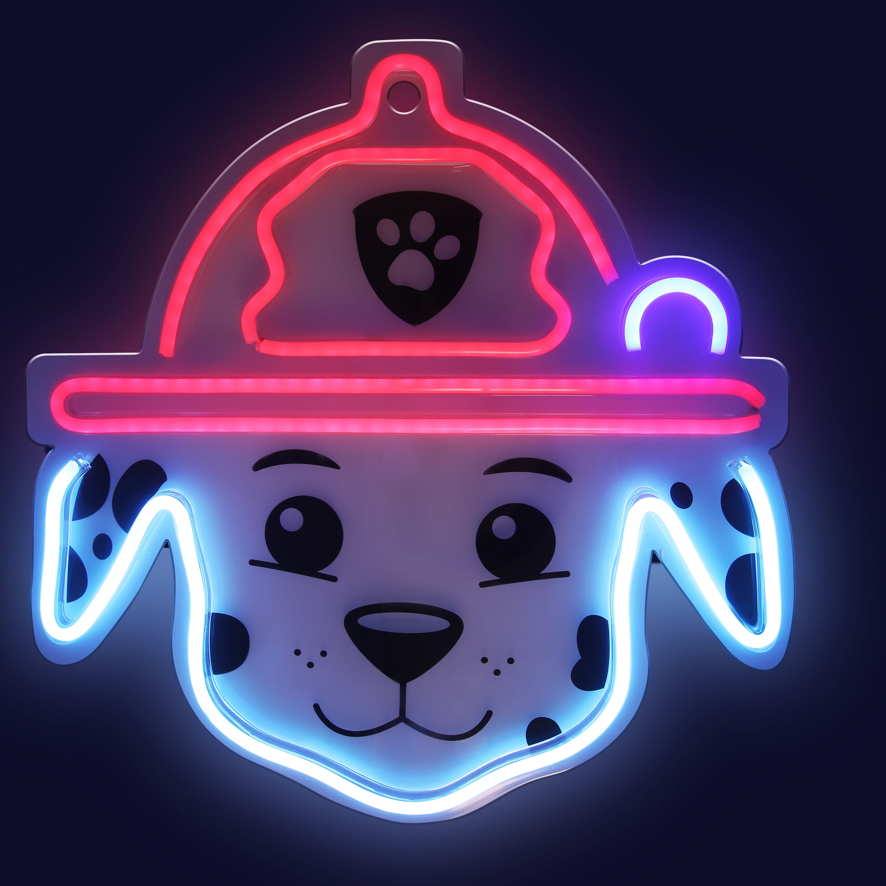 Néon LED Suspendu Paw Patrol sur Plexiglass - Marshall OW-130646