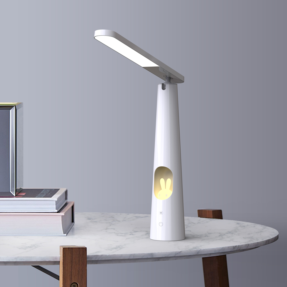 Lampe LED de Bureau 7.5W Design Lapin ELENA Blanc Forever Light