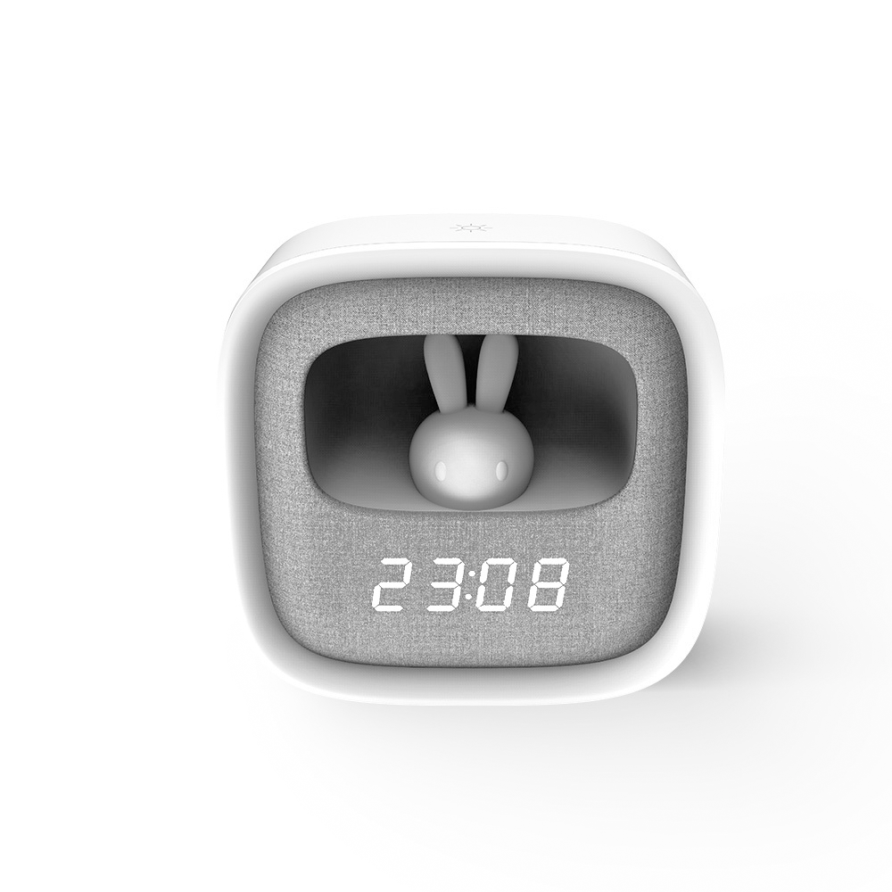 Lampe Réveil LED Lapin Veilleuse PURE FNL-06 AURORA Blanc Forever Light