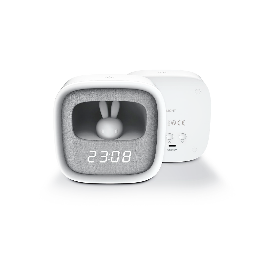 Lampe Réveil LED Lapin Veilleuse PURE FNL-06 AURORA Blanc Forever Light