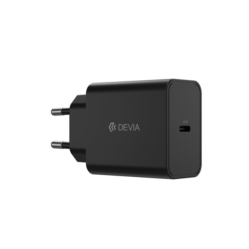 Chargeur mural Devia Rocket PD 45W USB-C + câble