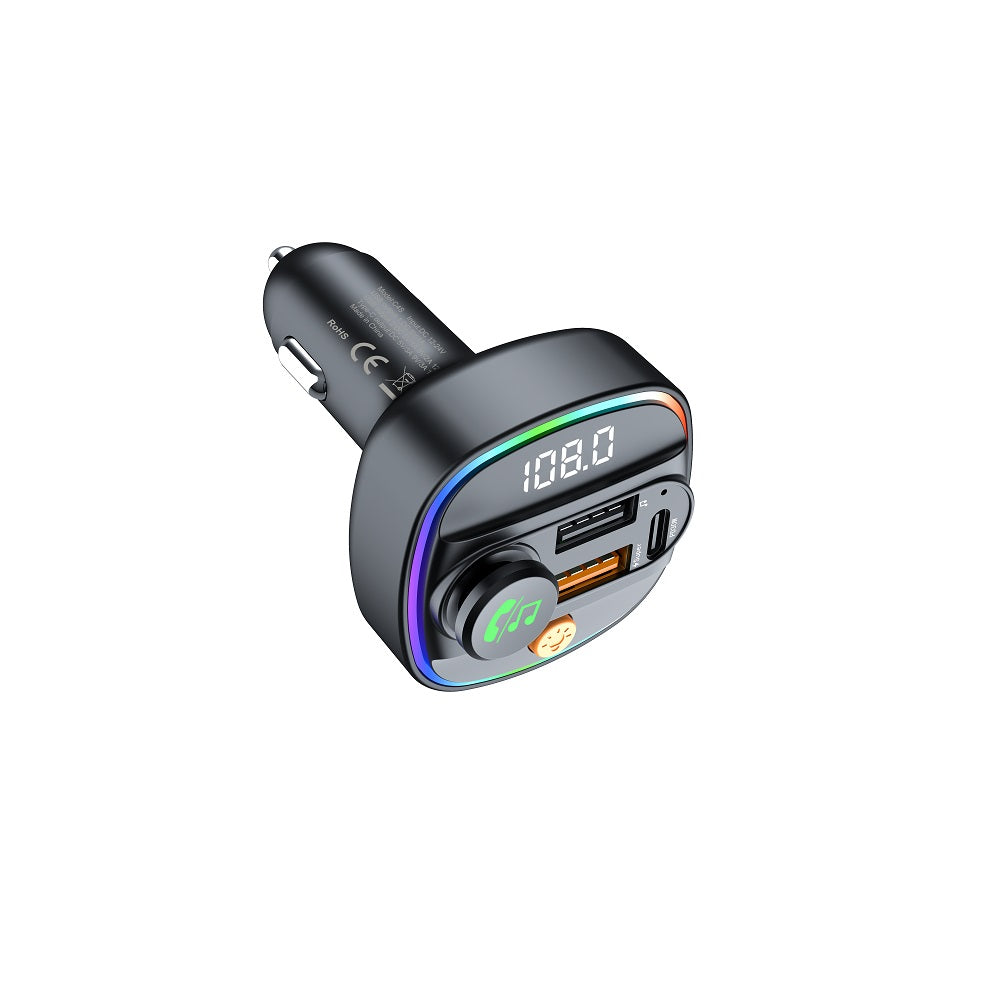 Transmetteur FM Devia avec chargeur auto PD 30W