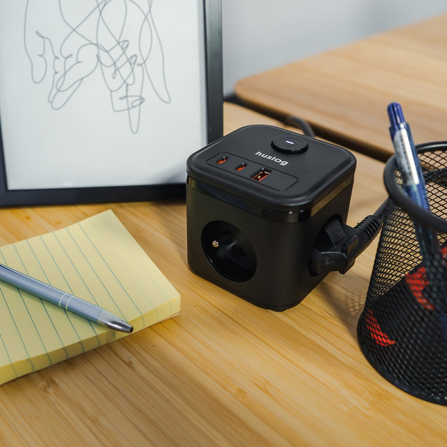 Huslog Cube Extension Cord PD 20W