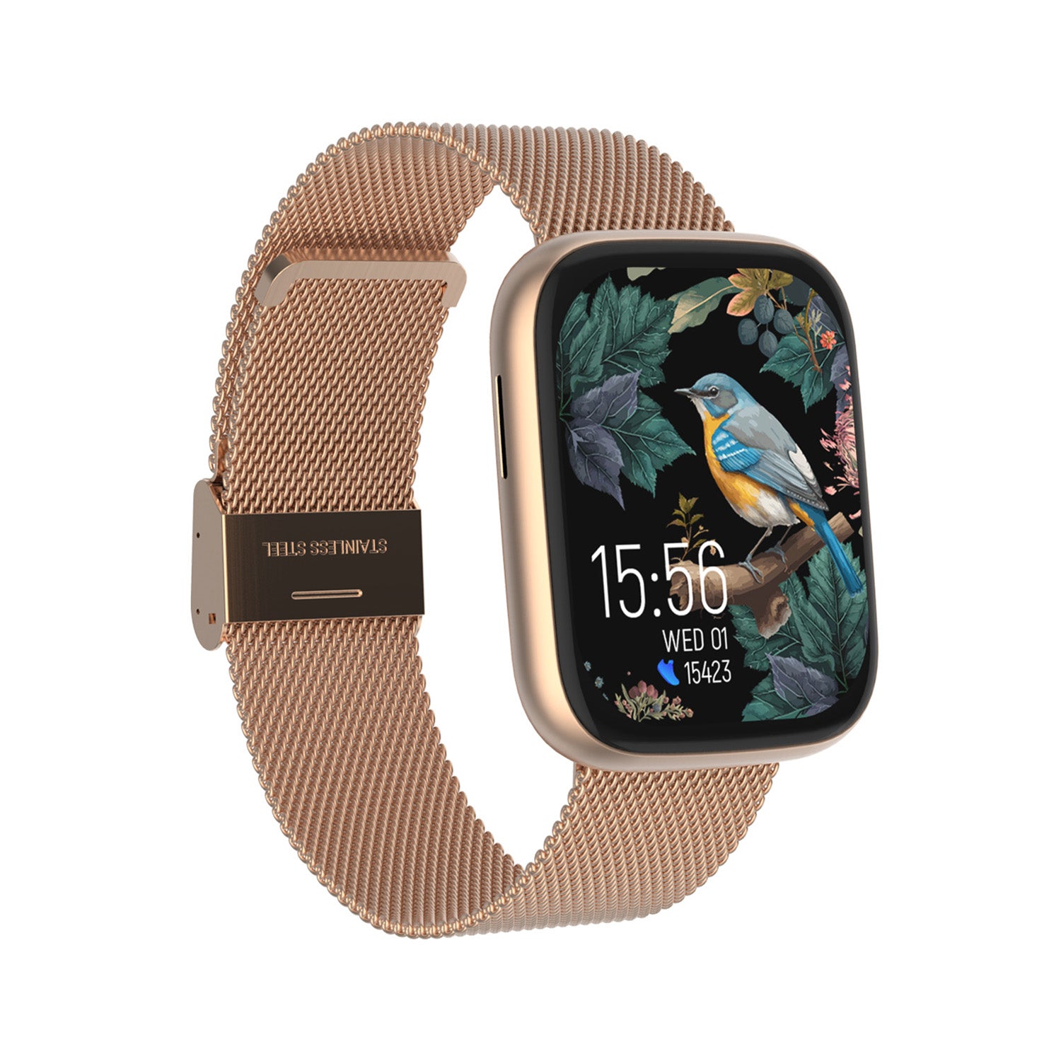 Forever smartwatch SW-330 ForeVigo 4 with charms rose gold