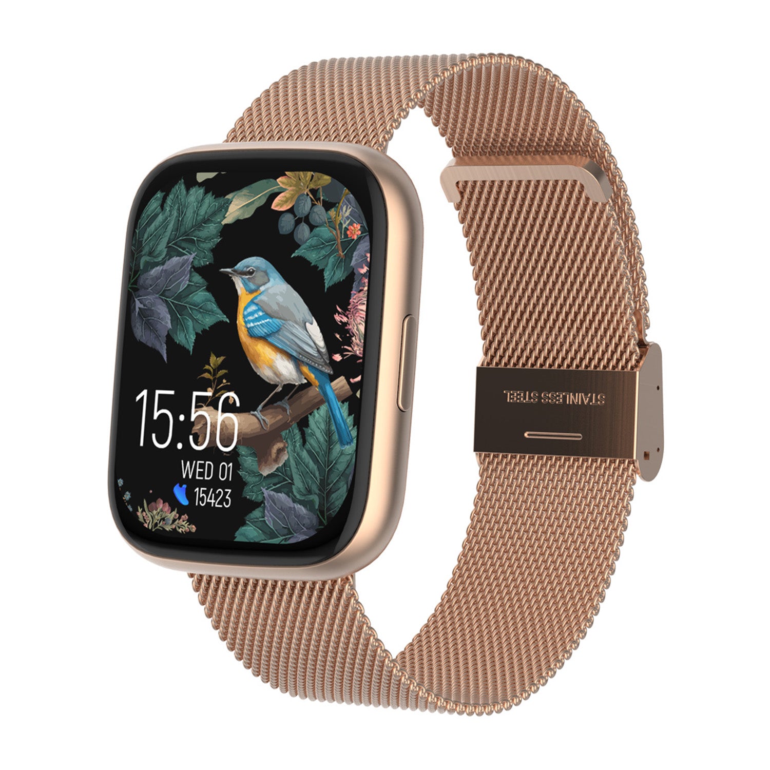Forever smartwatch SW-330 ForeVigo 4 with charms rose gold