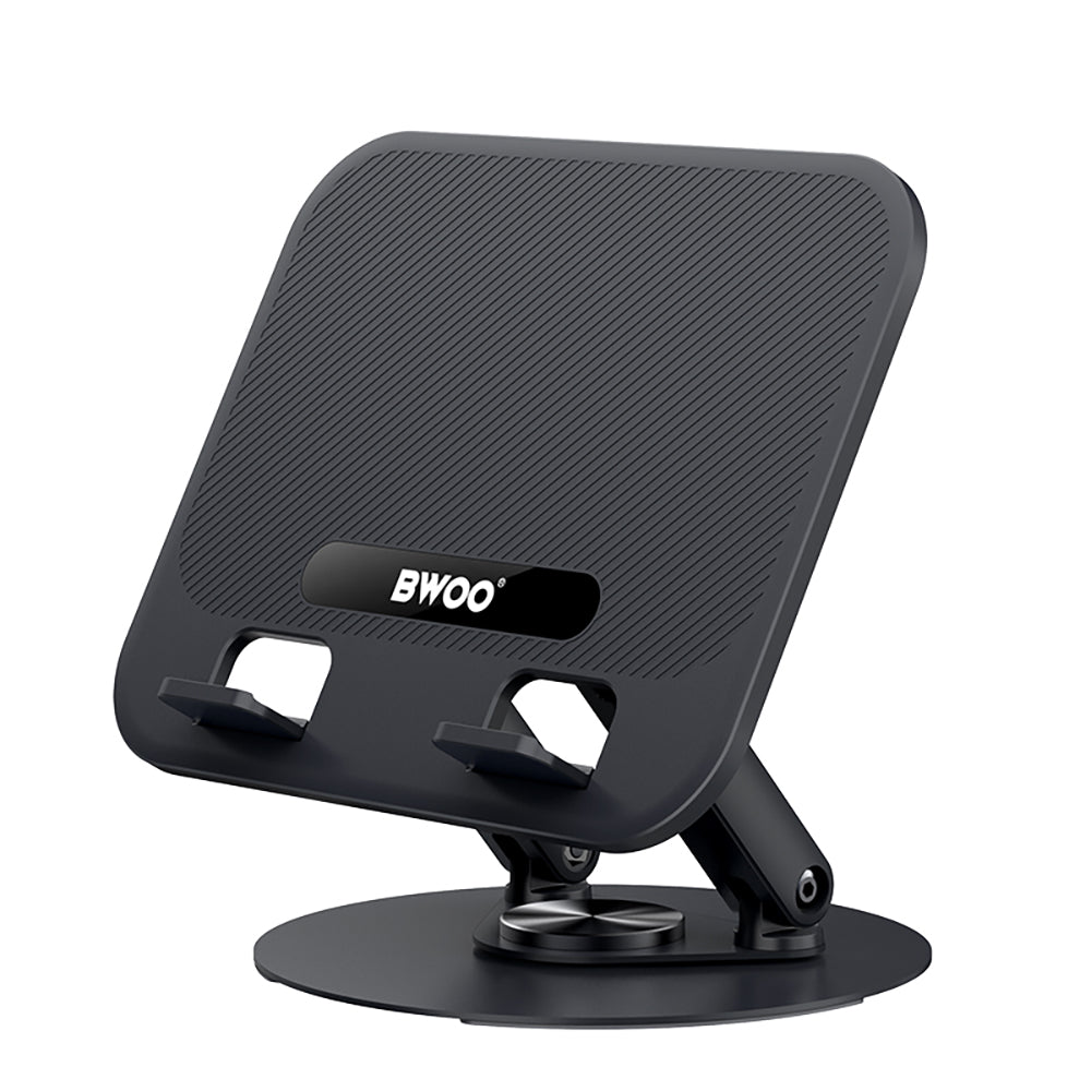 Support Aluminium Rotatif BWOO pour Tablette et Laptop