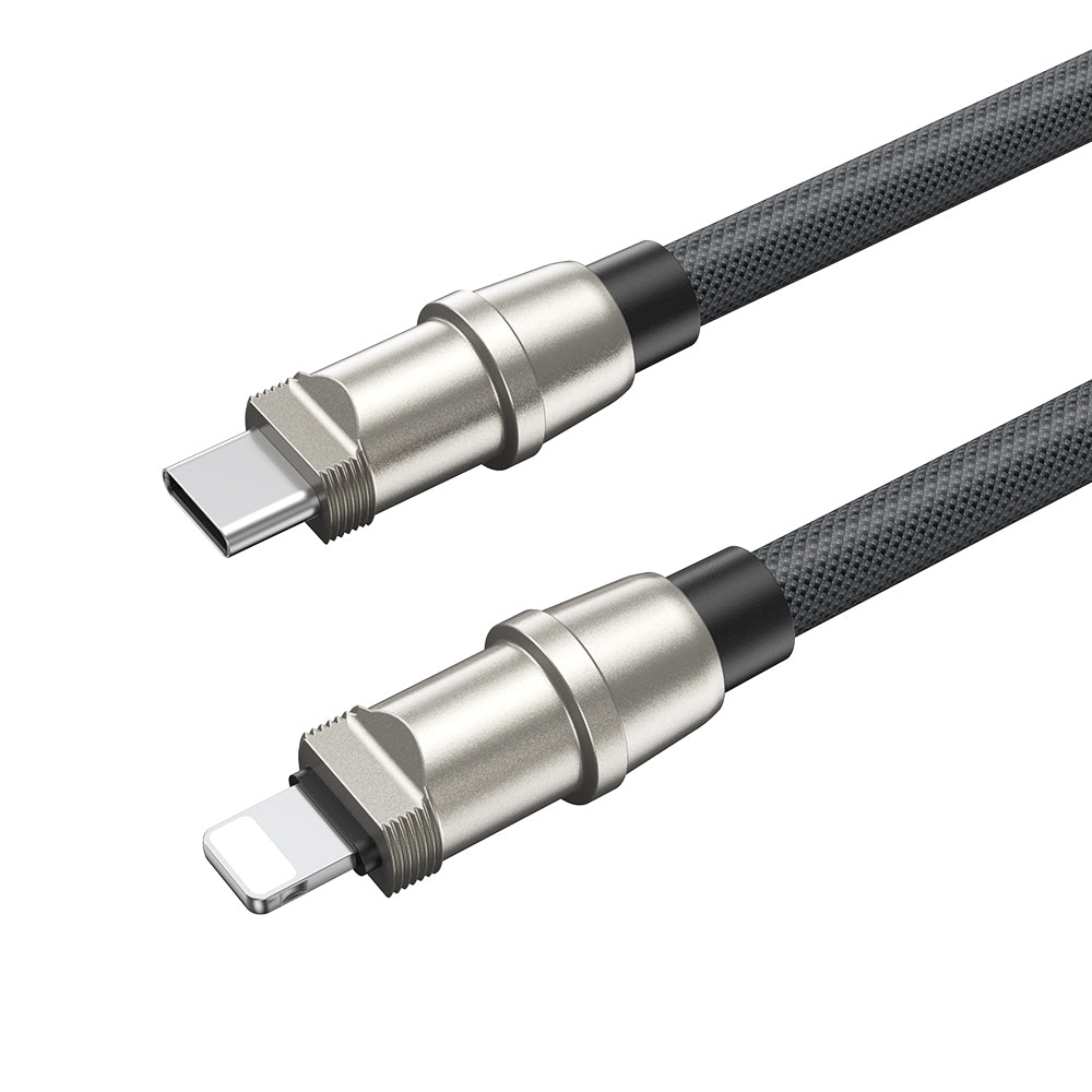 BWOO Lanyard Cable USB-C - Lightning 0.3m 27W with strap