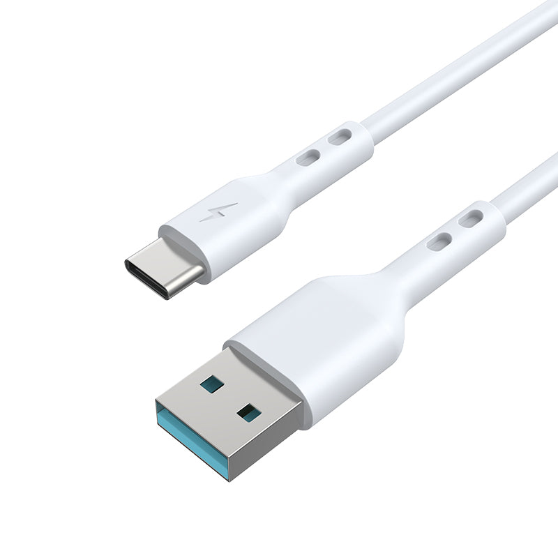 BWOO Cable USB - USB-C 2m 3A white