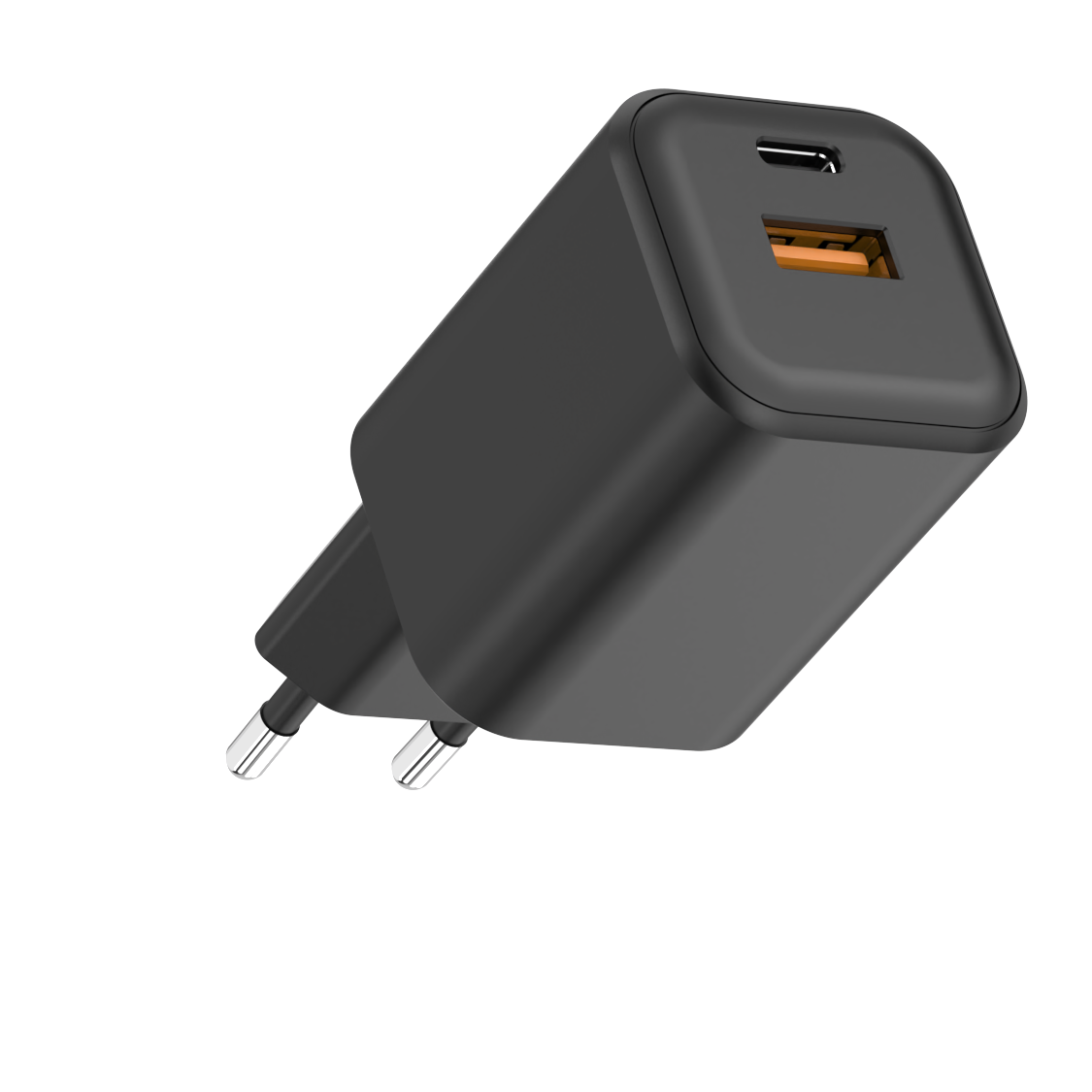 Setty wall charger USB-A + USB-C 45W S-QLSN-CA-45-01