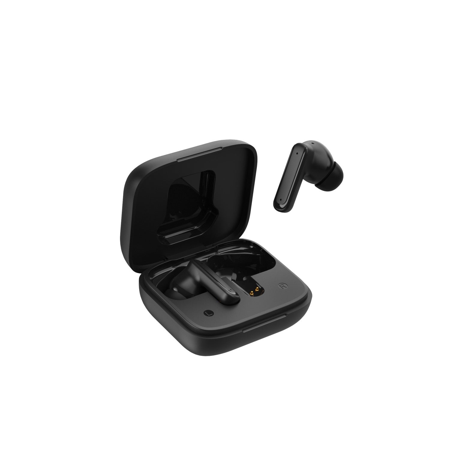 Forever Bluetooth earphones with ANC +ENC display TWSS-500 black