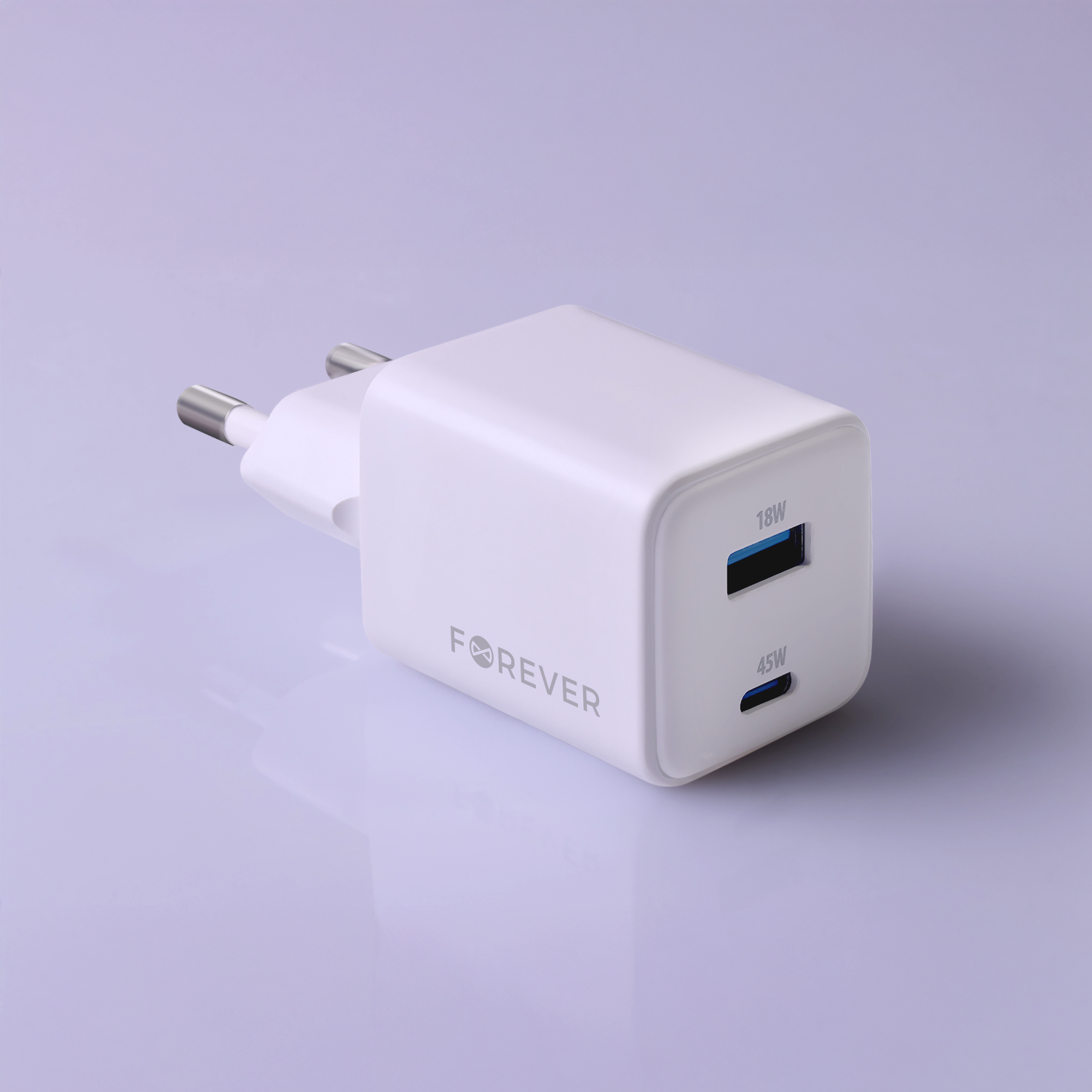 Chargeur Forever TC-08 45W USB-C/USB — GaN PD QC