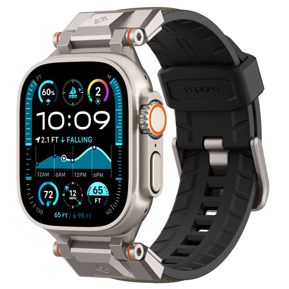 Spigen DuraPro Armor for Apple Watch 6 / 7 / 8 / 9 / 10 / SE / Ultra 1 / 2 (44 / 45 / 46 / 49mm) Military Green