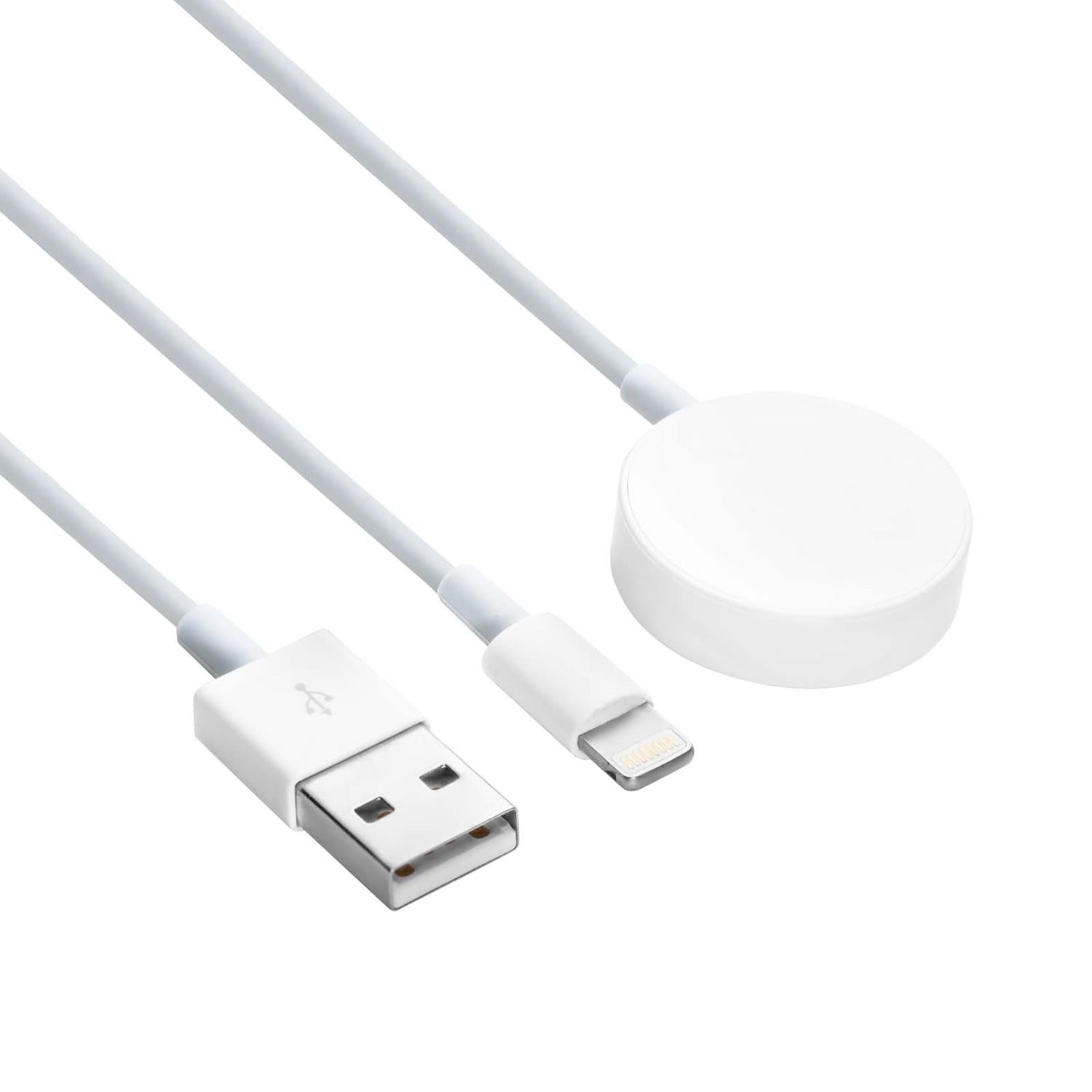 Akyga Charging Cable Apple Watch Ultra 2 / Series 9/8/7/6/5/4/3/2/1 Lightning Connector AK-SW-43 1m