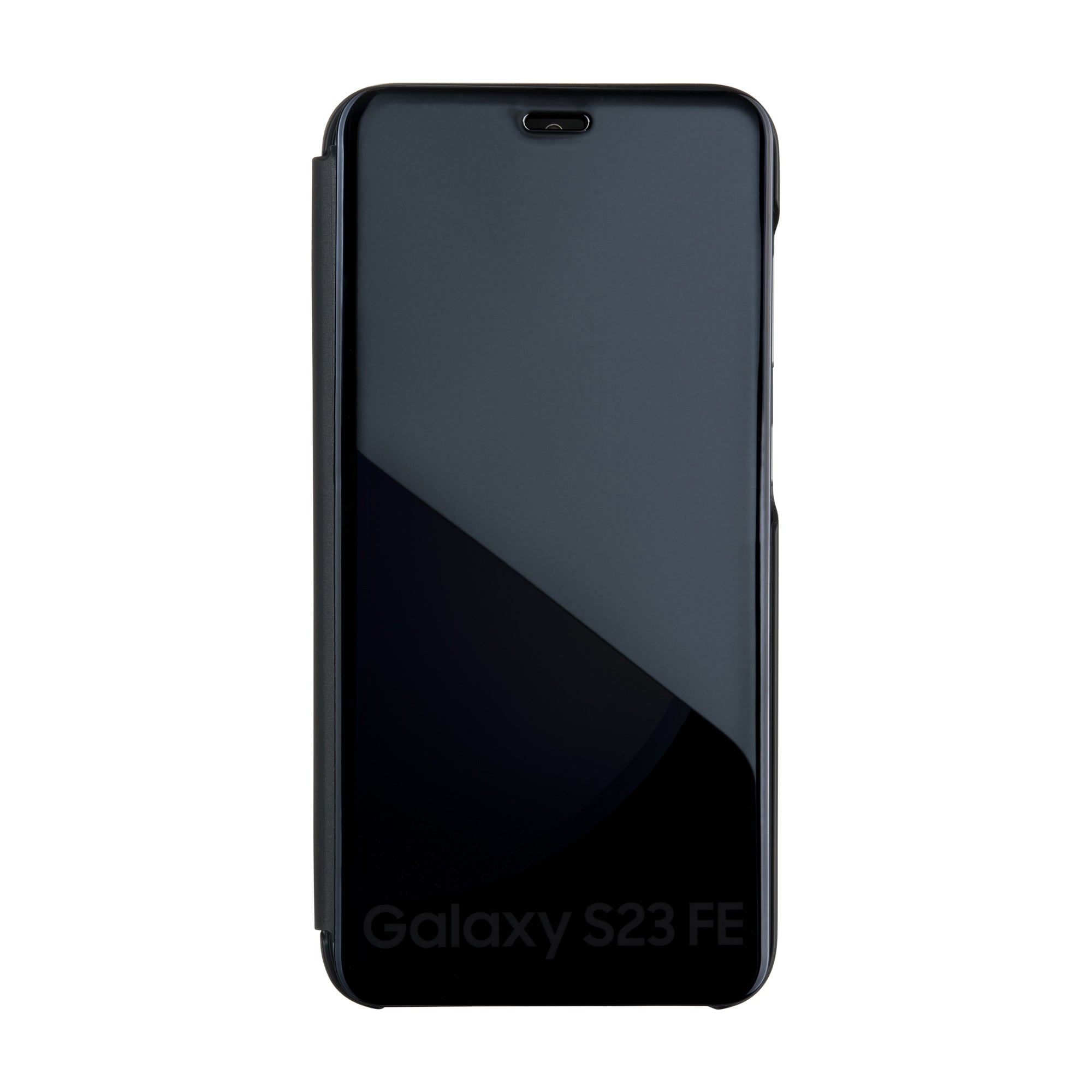 Fold Mirror View Case for Samsung Galaxy S23 FE black