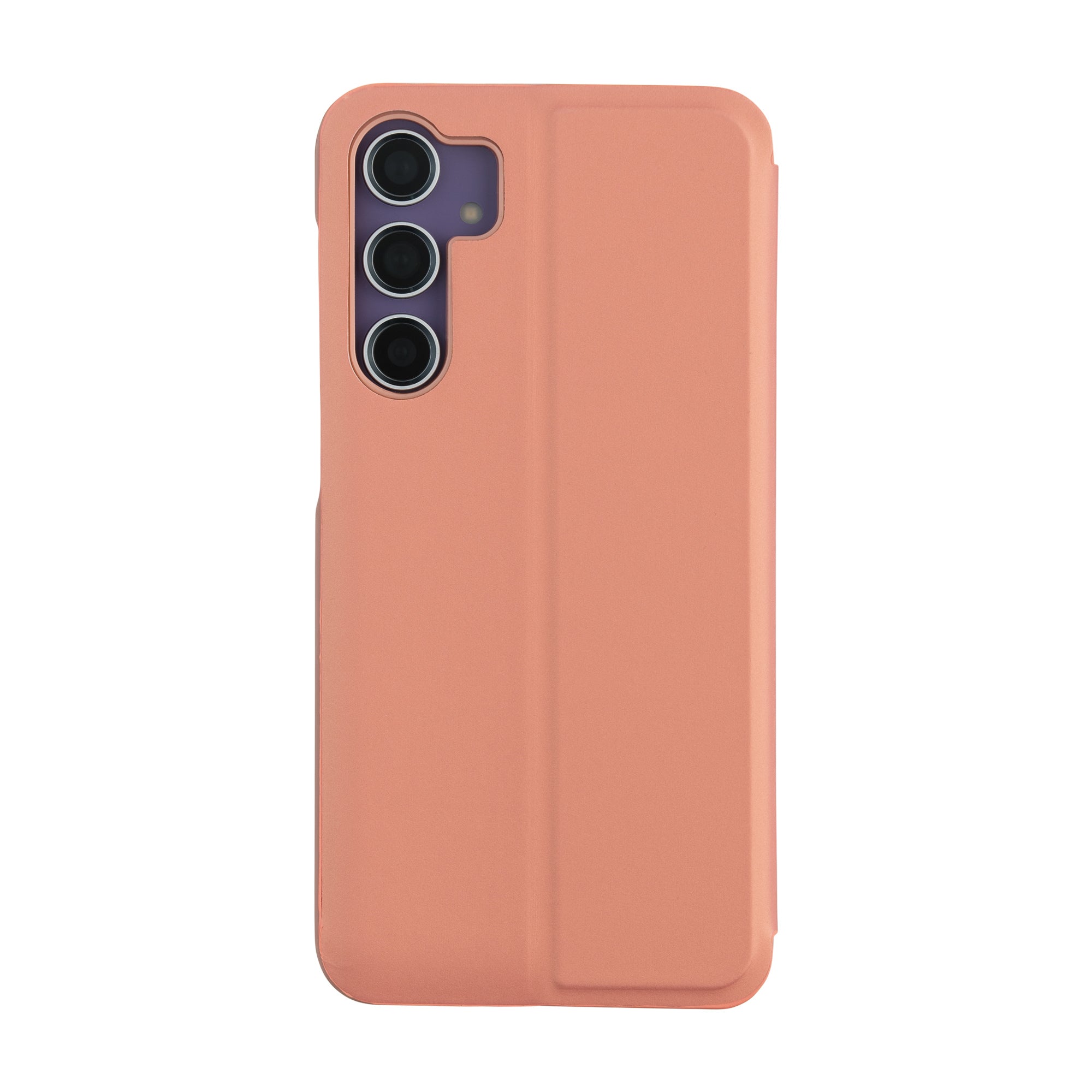 Fold Mirror View Case for Samsung Galaxy A14 4G / A14 5G pink