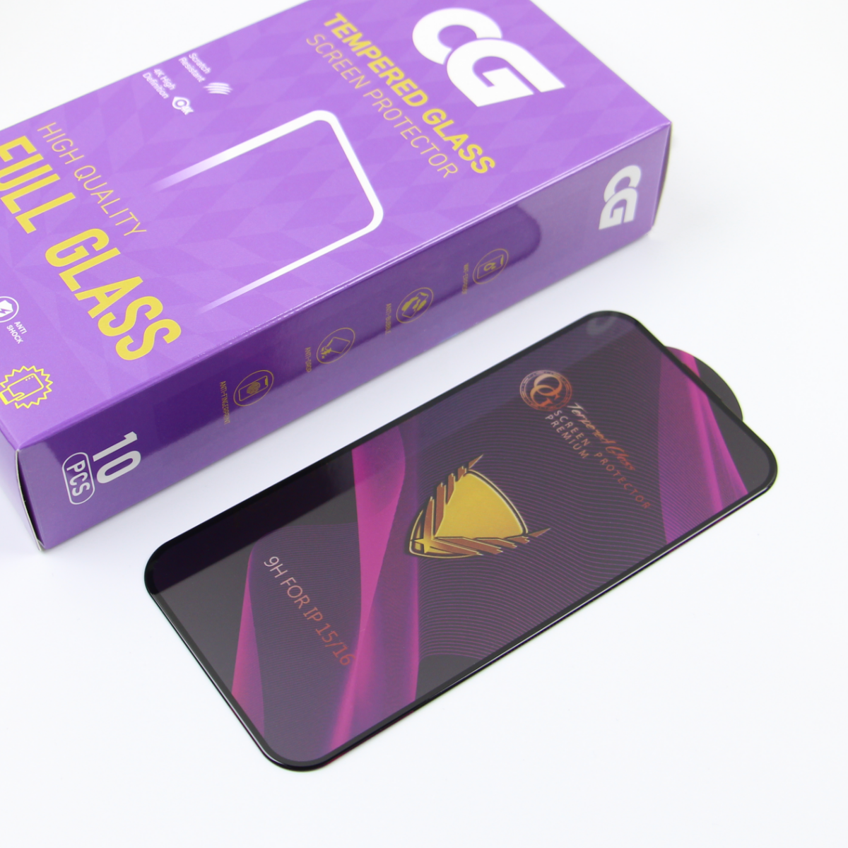 Tempered Glass OG Premium for Samsung Galaxy S26 Plus 10in1 fingerprint-compatible