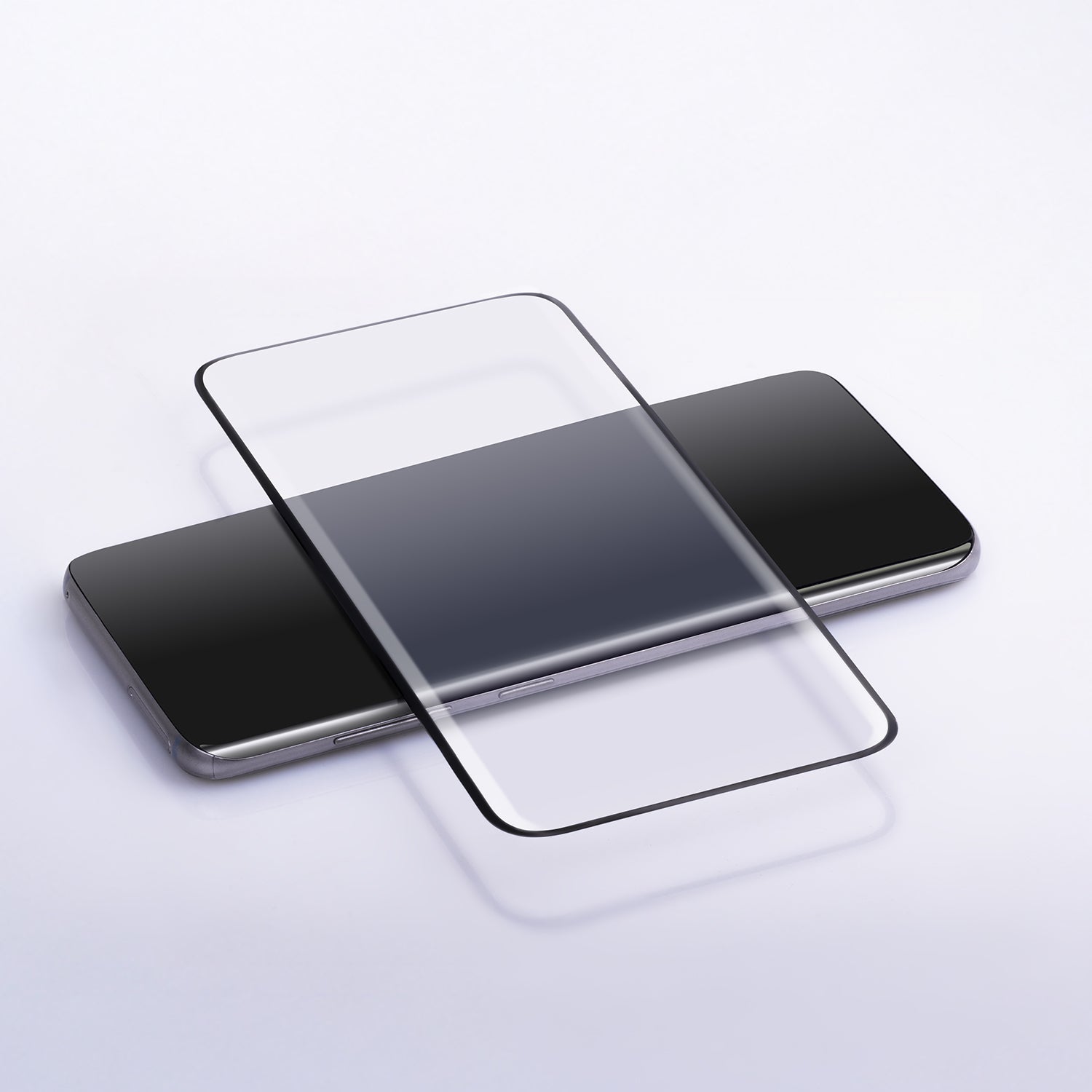 Tempered glass 5D for Motorola Edge 30 Ultra black frame