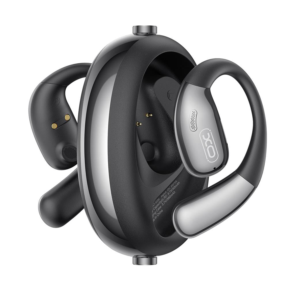 XO Bluetooth earphones G36 OWS black AI translator