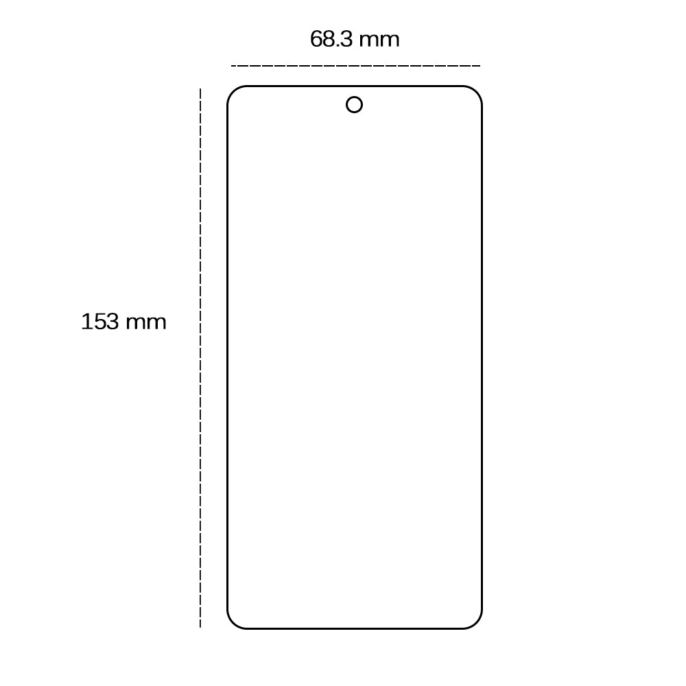 Tempered glass 2,5D for Oppo Reno 8T 4G / 8 / 8z