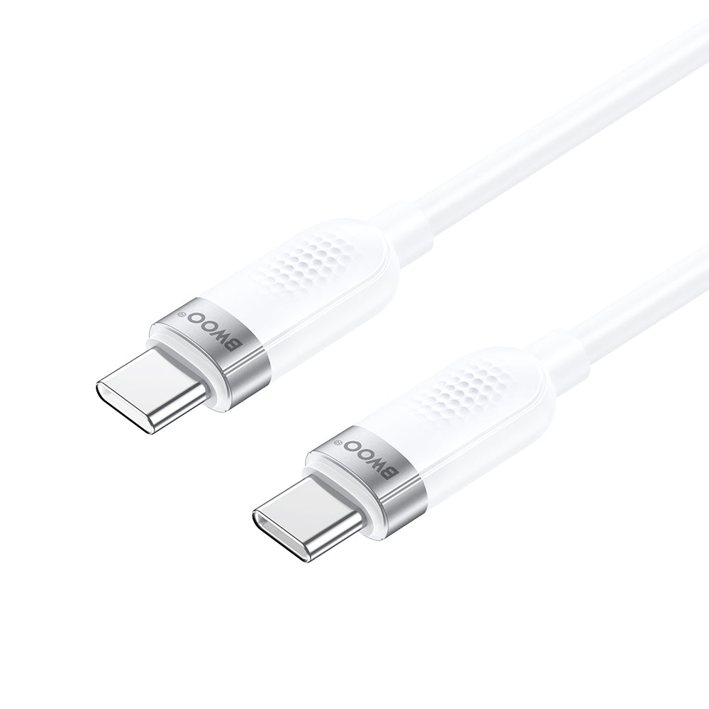 BWOO 65W cable USB-C - USB-C 1m white