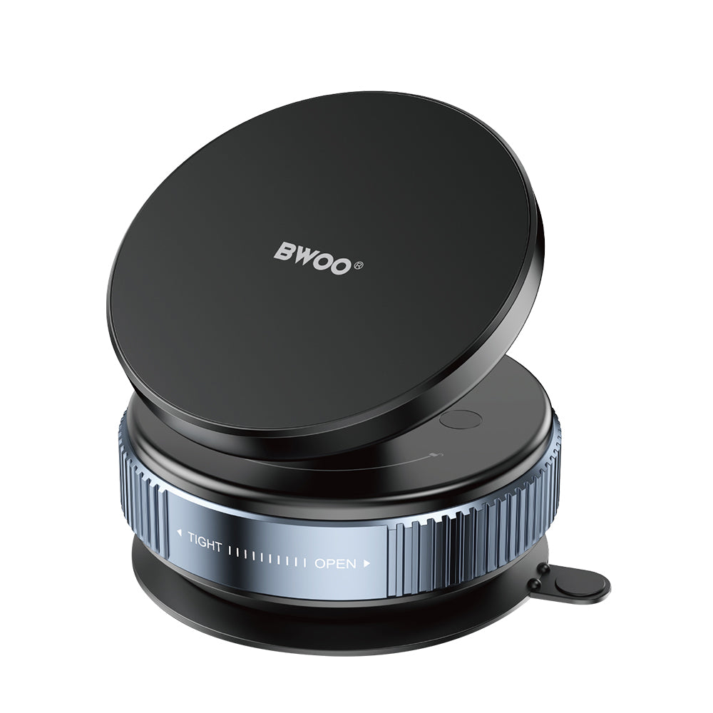 Support Voiture Magnétique BWOO ZJ138 — Ventouse Puissante et Rotation 360°