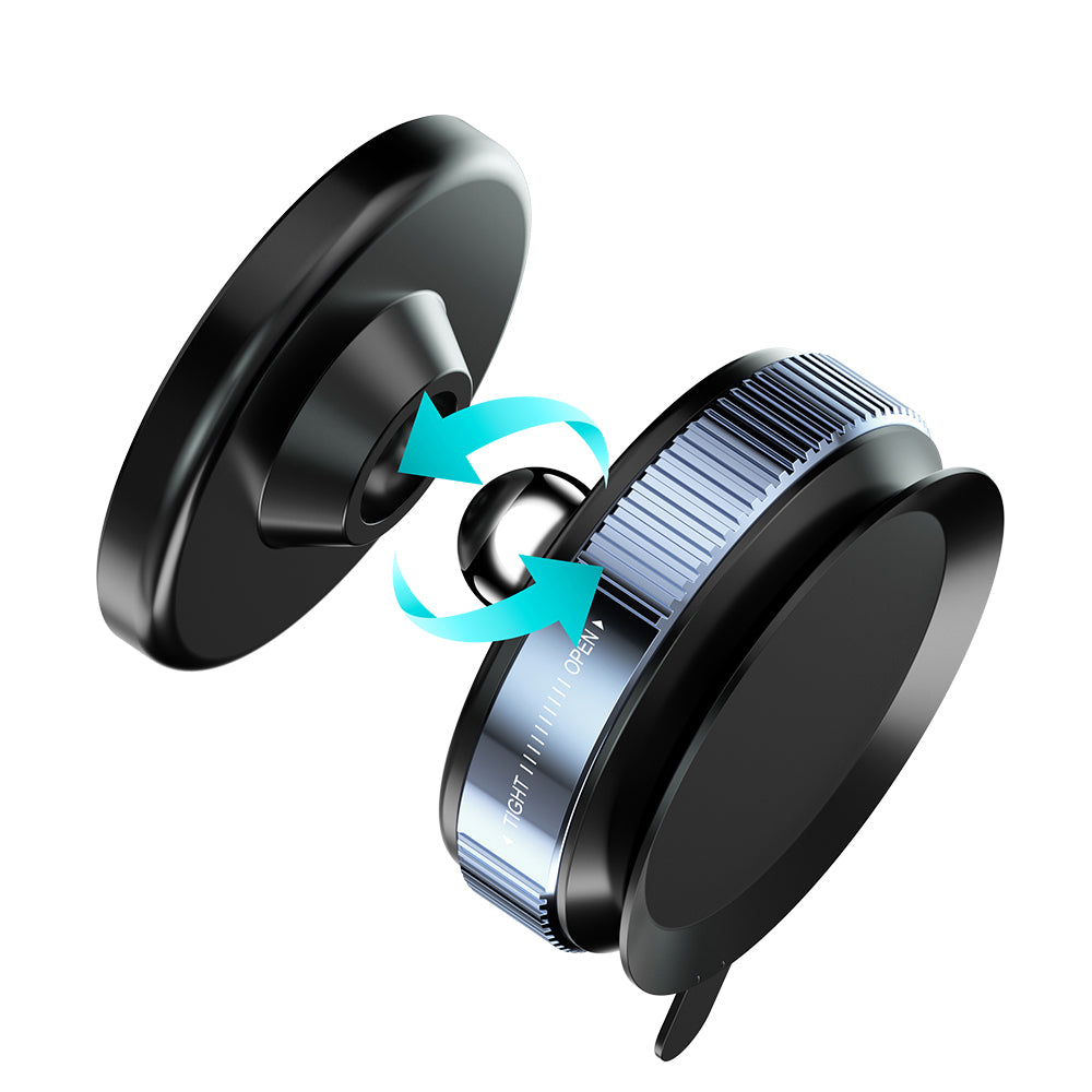 Support Voiture Magnétique BWOO ZJ138 — Ventouse Puissante et Rotation 360°