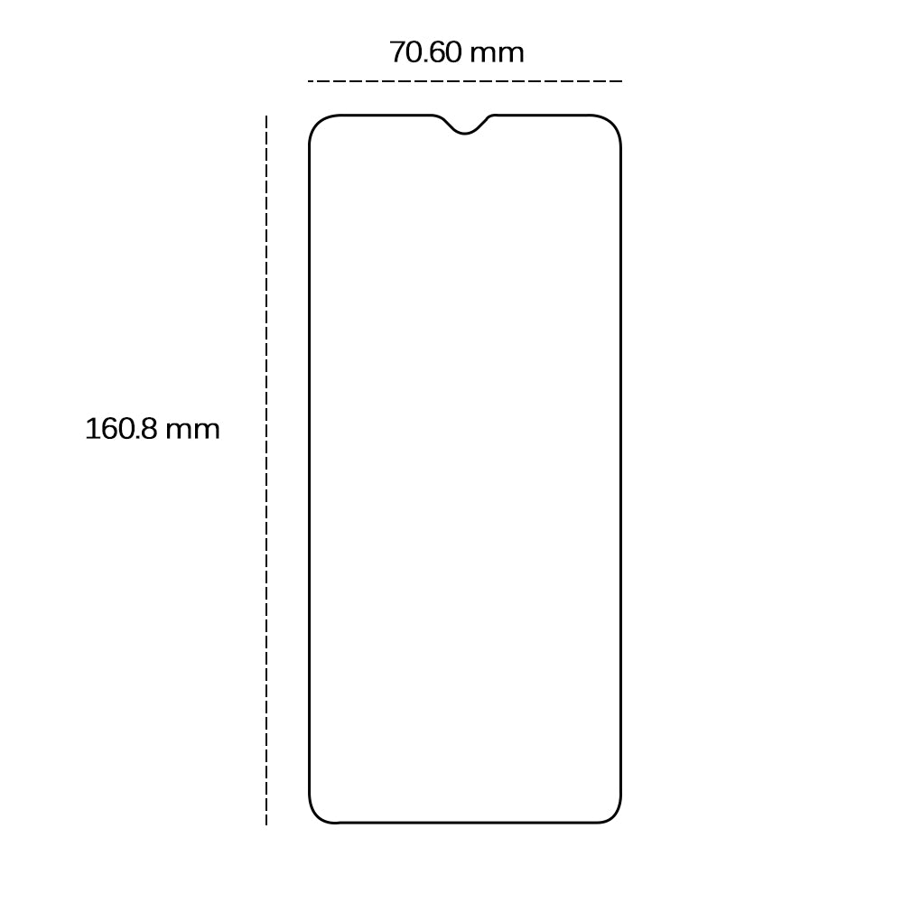 Tempered glass 2,5D for Samsung Galaxy A14 4G / A14 5G