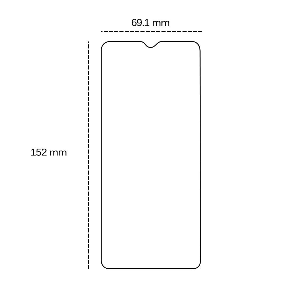 Tempered glass 2,5D for Xiaomi Redmi Note 7