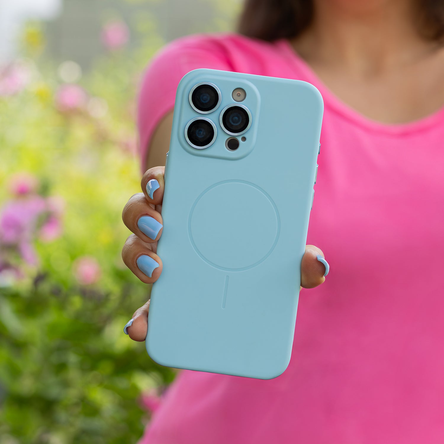 Ultra Trendy Vivid Thin Mag case for iPhone 12 6,1" blue