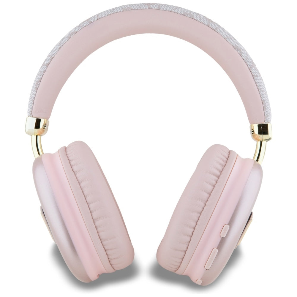 Guess wireless headphones BT 4G GOLD TRIANGLE LOGO pink